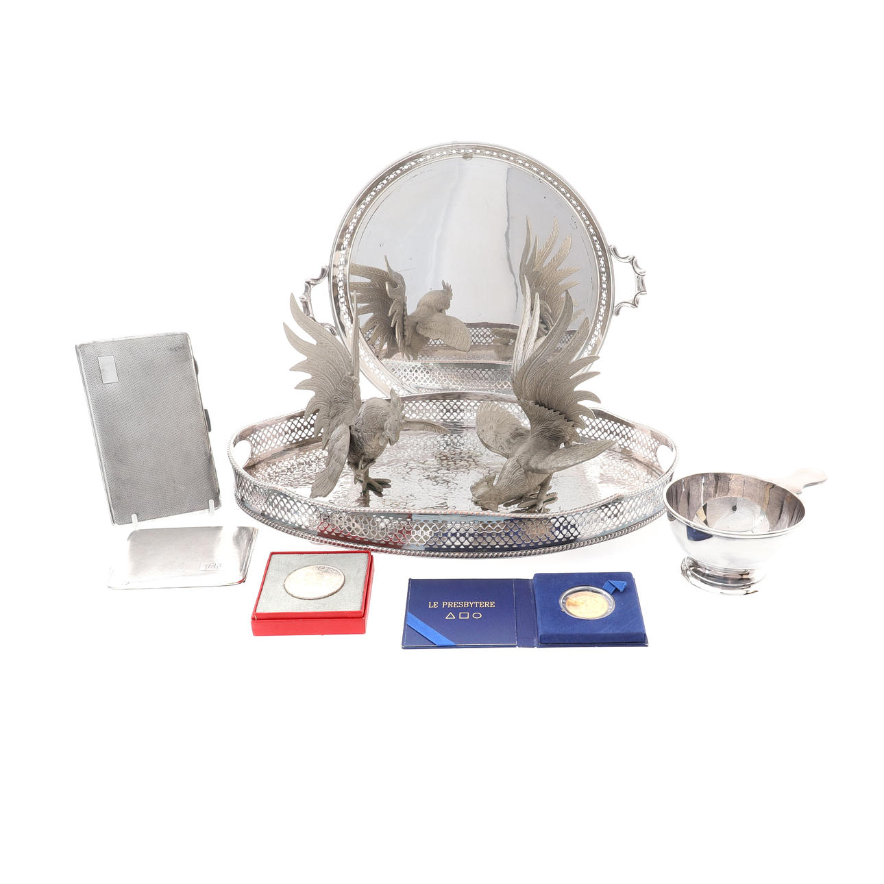 BRICKA, GALLERI, OVAL FLÄCK, 1900-TAL.