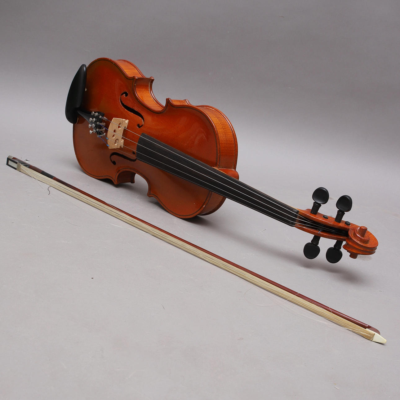 VIOLIN, with bow, Herbert Otto, in case, Germany.