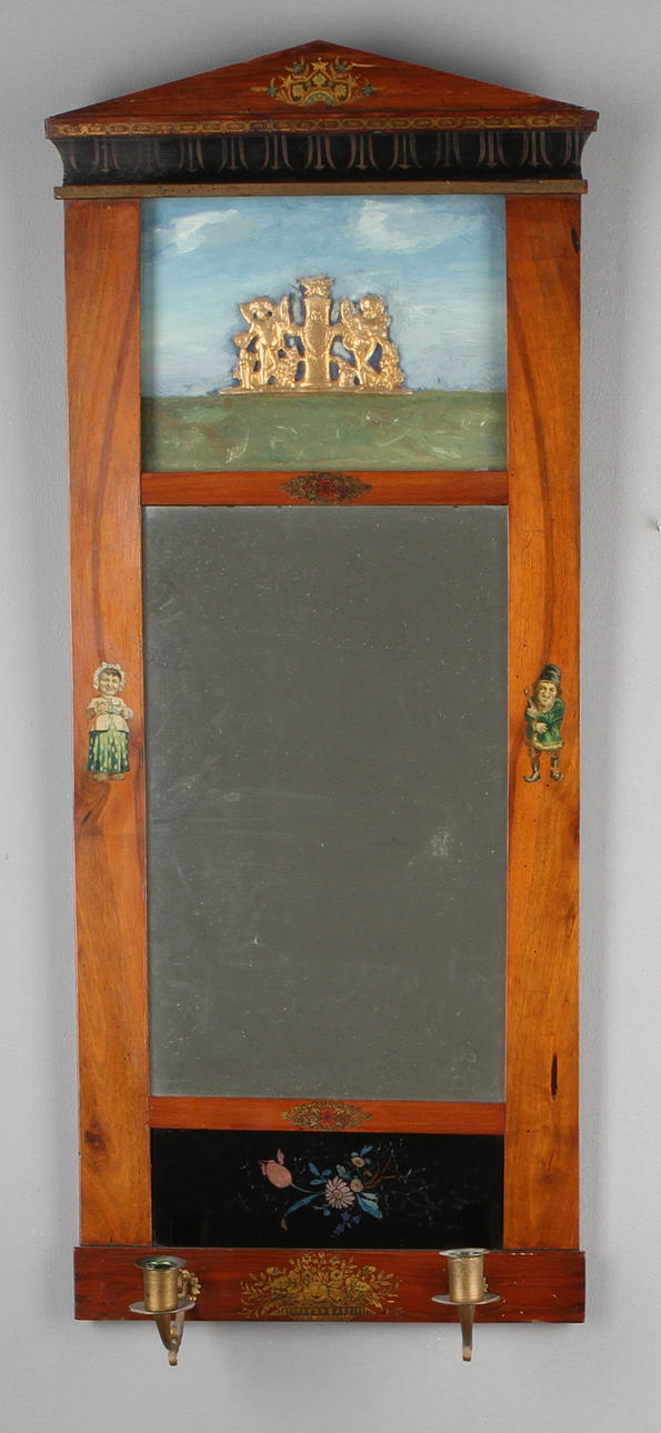 SPEGELLAMPETT, senempire, 1800-tal.