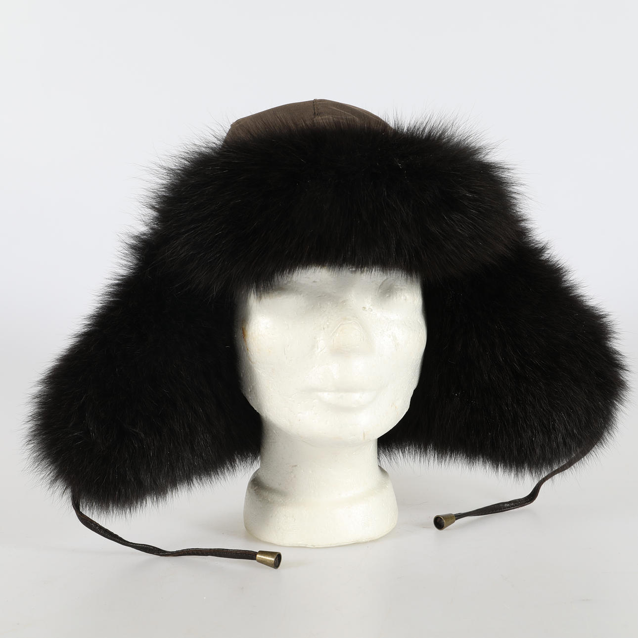 FUR HAT, ladies, HPI of Sweden, brown. Vintage & Designer  display picture 1
