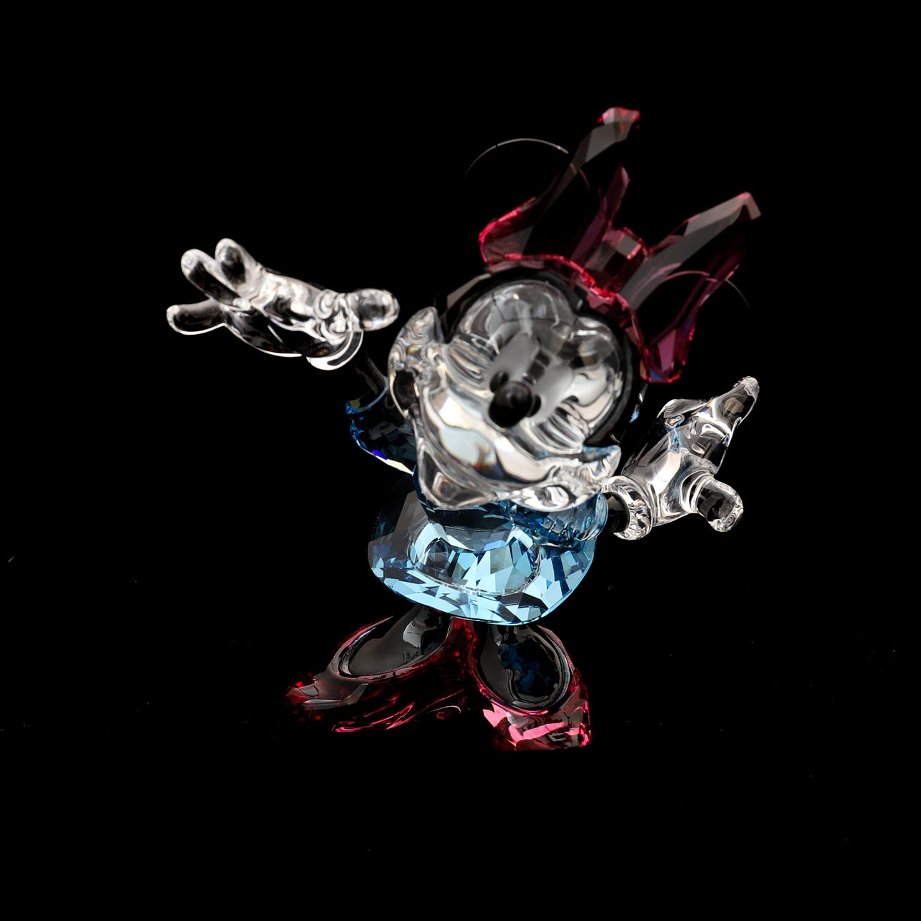 SWAROVSKI: DISNEY MINNIE MOUSE (2012) BLAUES KLEID.