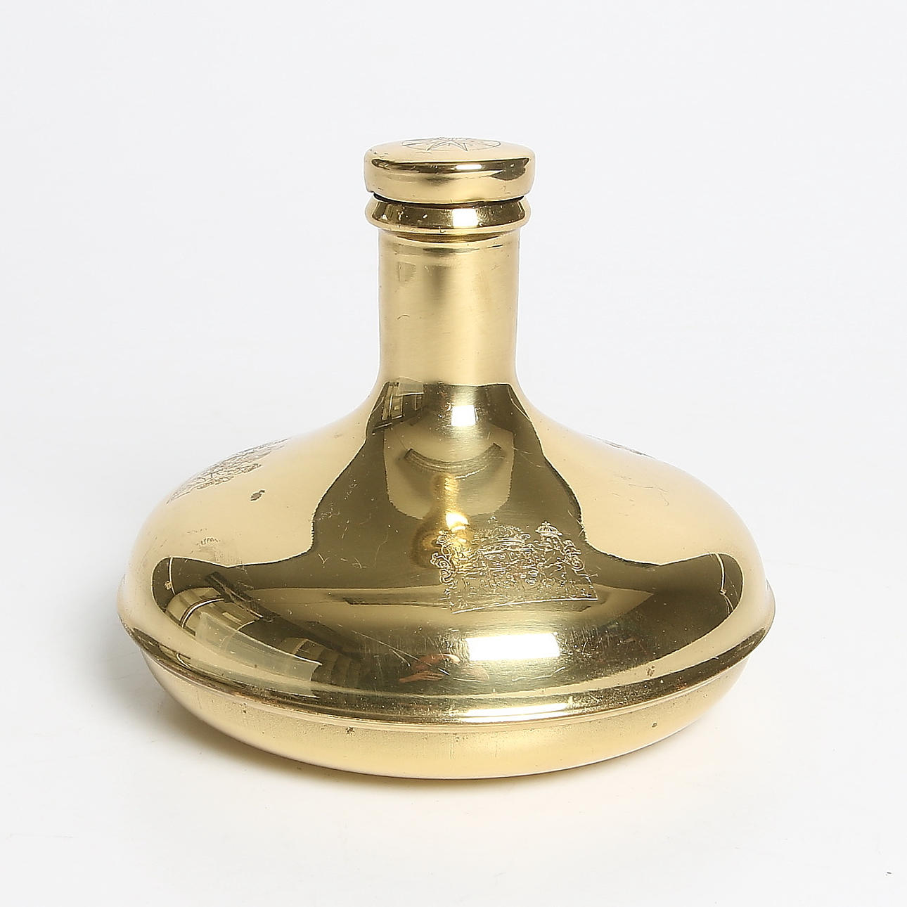 KARAFF, mässing, efter "H.M. Drotting Christinas kaptenskarff".