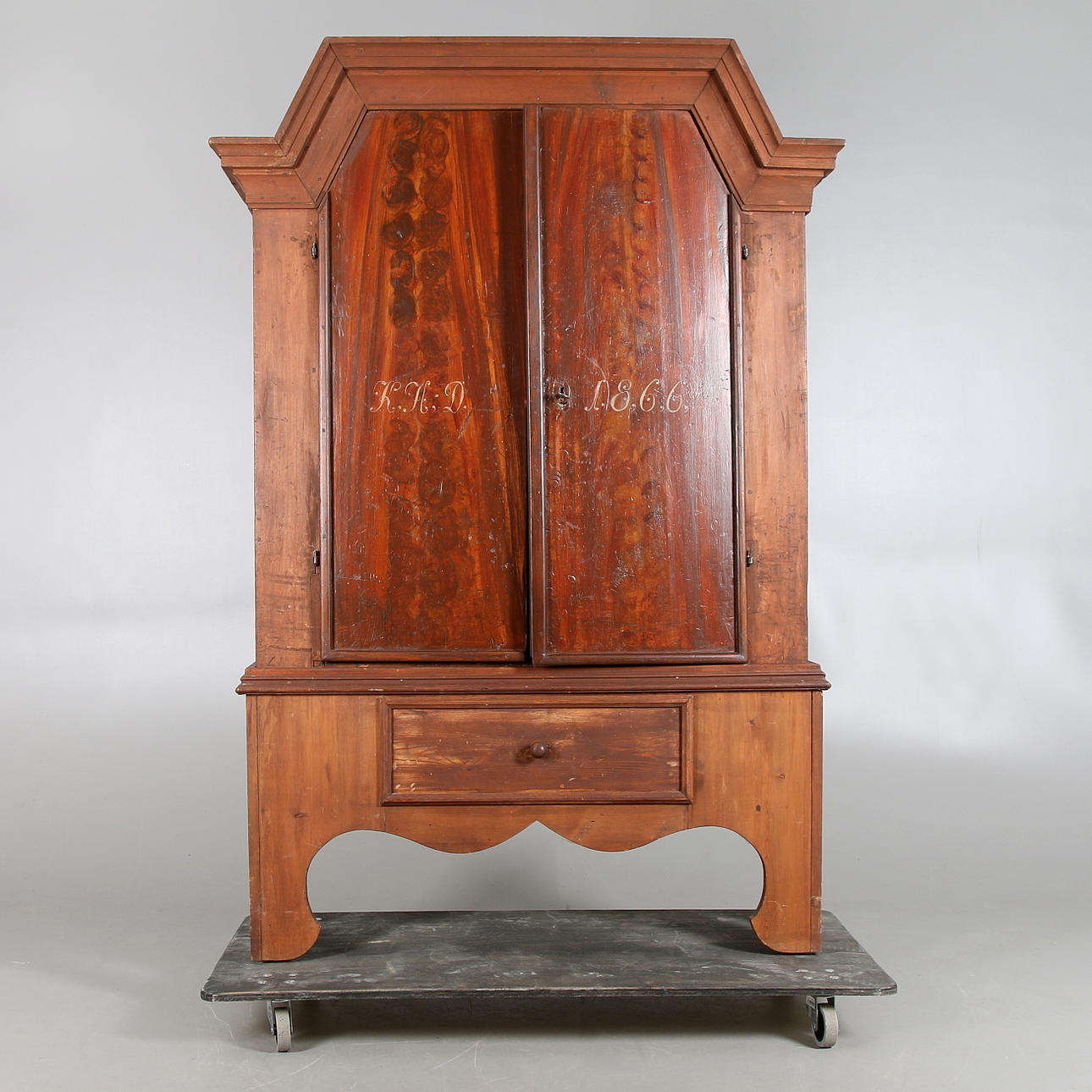 SKÅP, allmoge, 1800-tal.