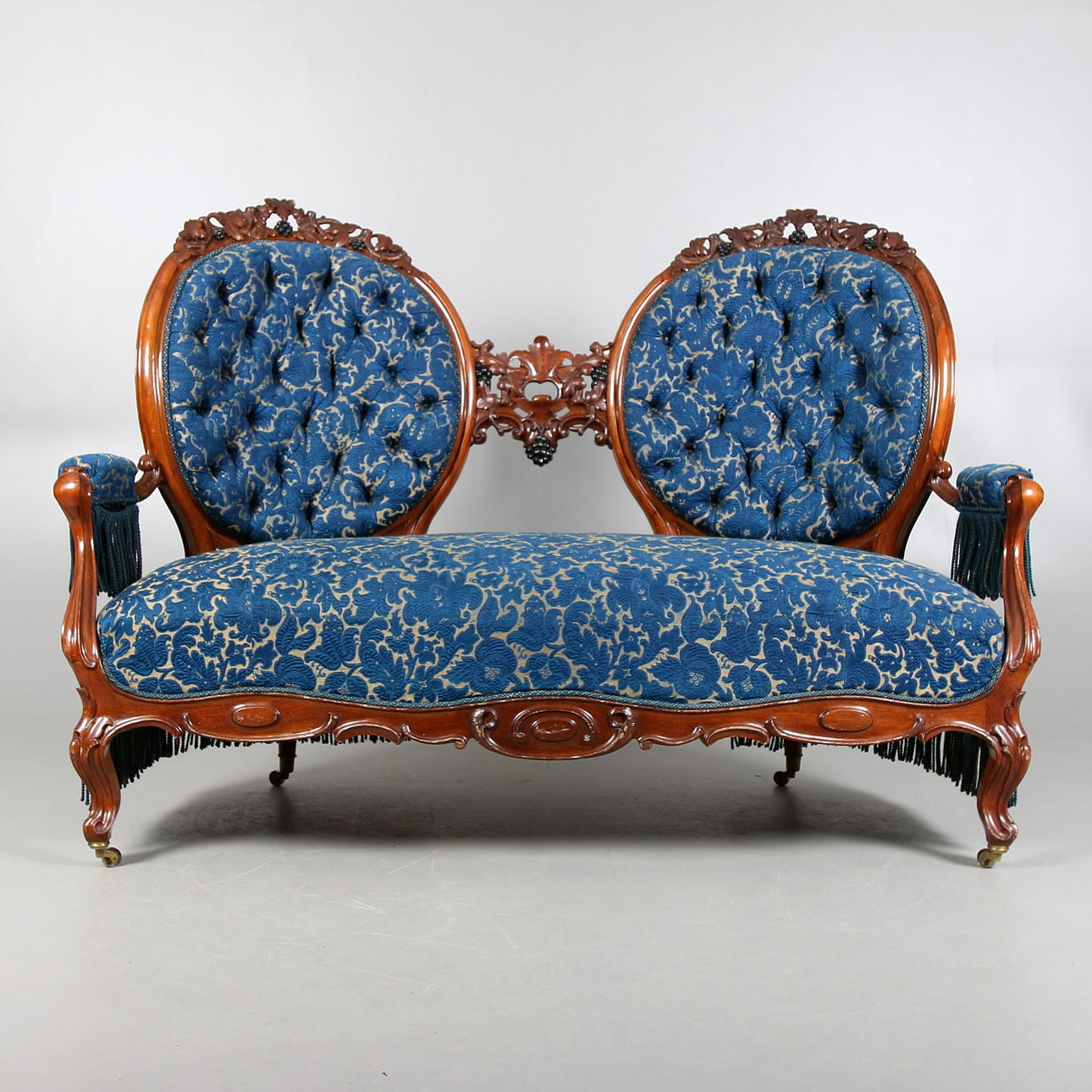 SOFFA, rokokostil, "fästmanssoffa", 18/1900-tal.