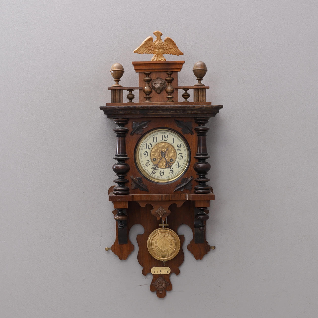 MANOR CLOCK, Neo-Renaissance, 19th/20th century. Clocks & Watches ...