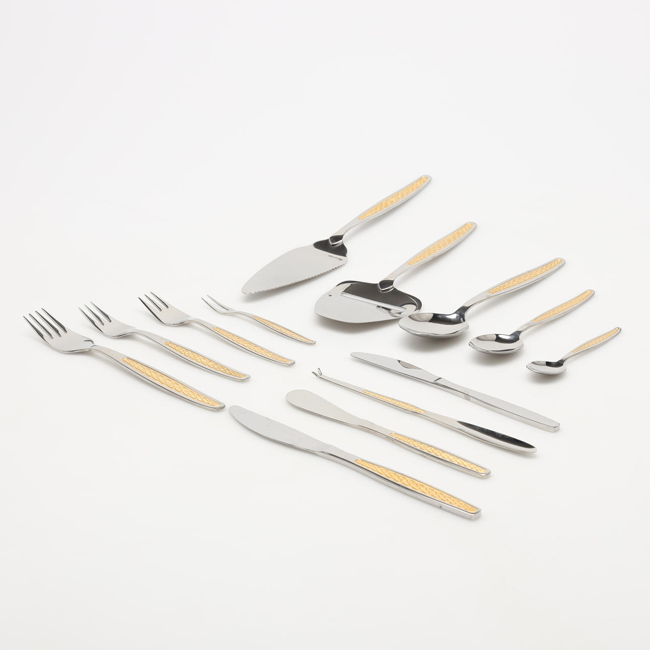 BESTECKSET, 122-teilig, "Guldi", Nils Johan.