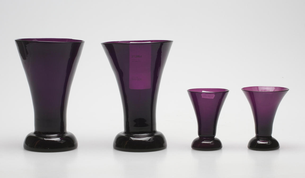 VASER, 2 par, glas, Gullaskruf.