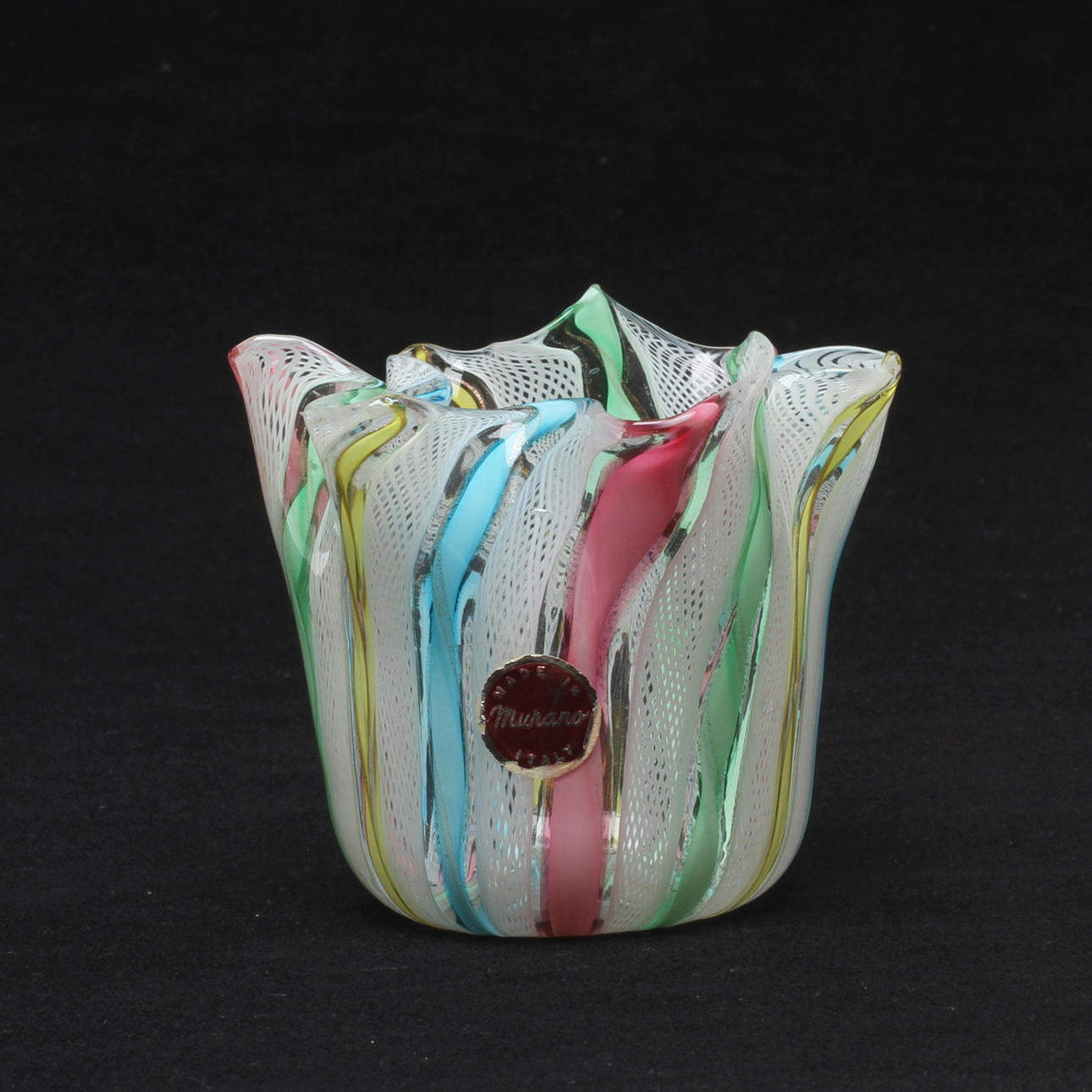 NASDUKSSKÅL, glas, Murano.