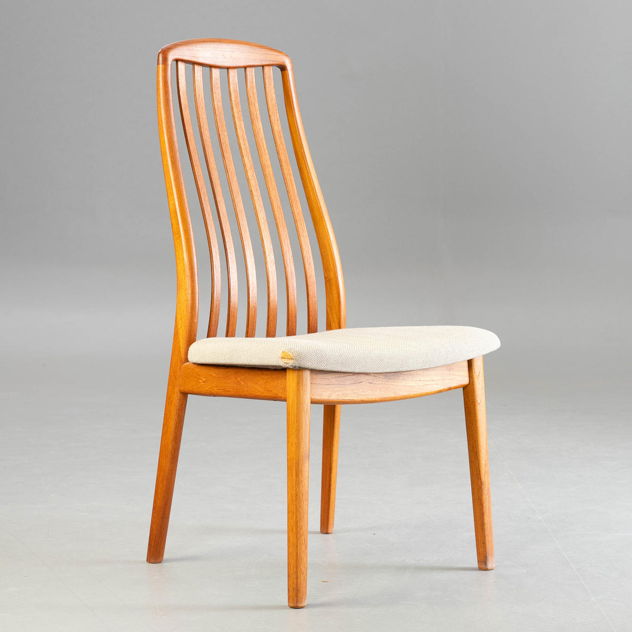 Schou Andersen, high back chair in teak.
