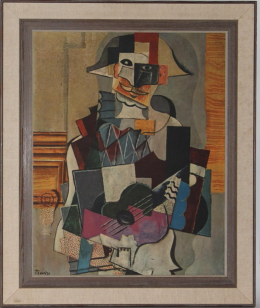 TRYCK, på duk, reproduktion av Picasso.