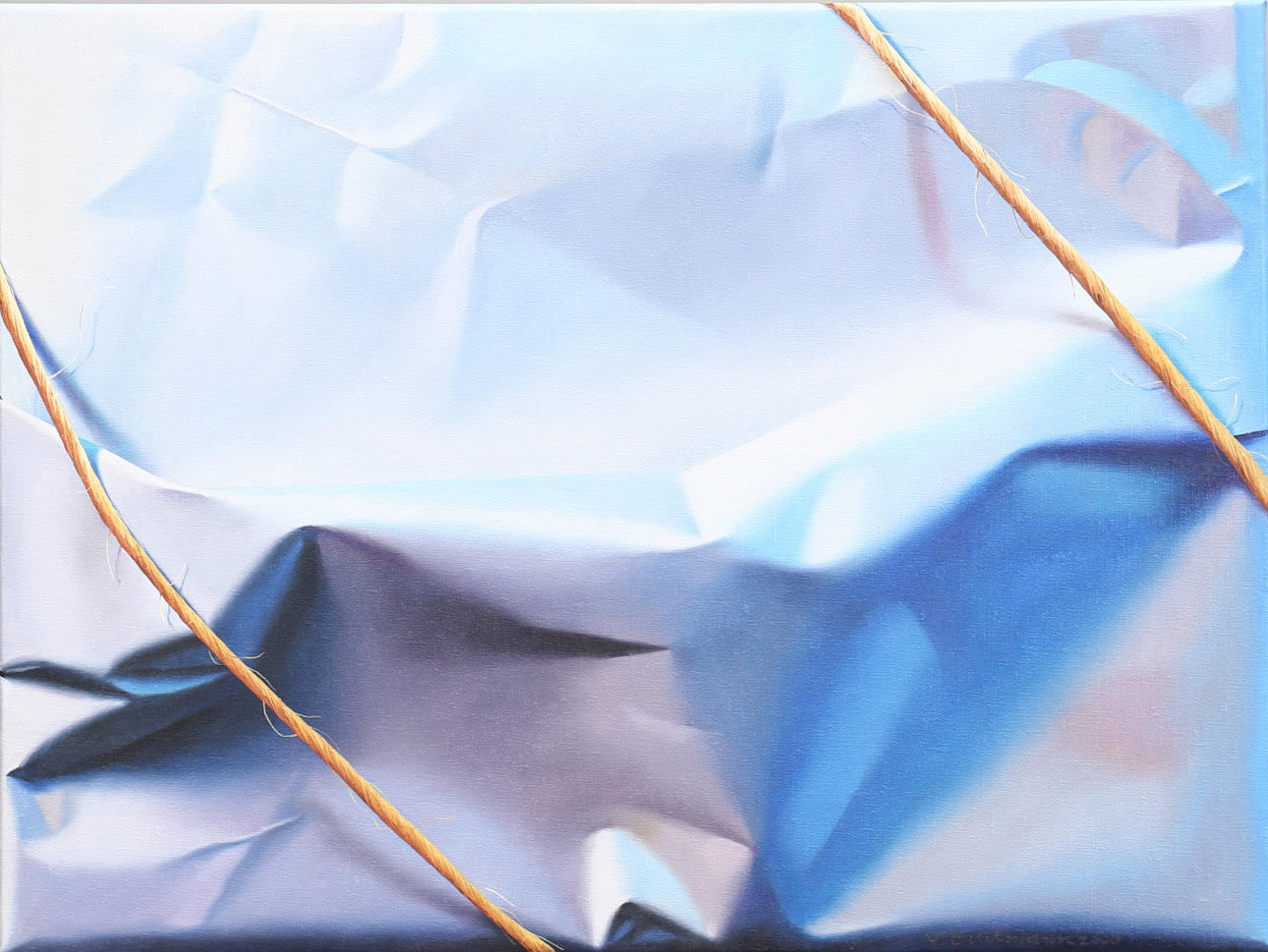 YRJÖ EDELMANN. Without title. Oil on canvas, signed and dated 2000.