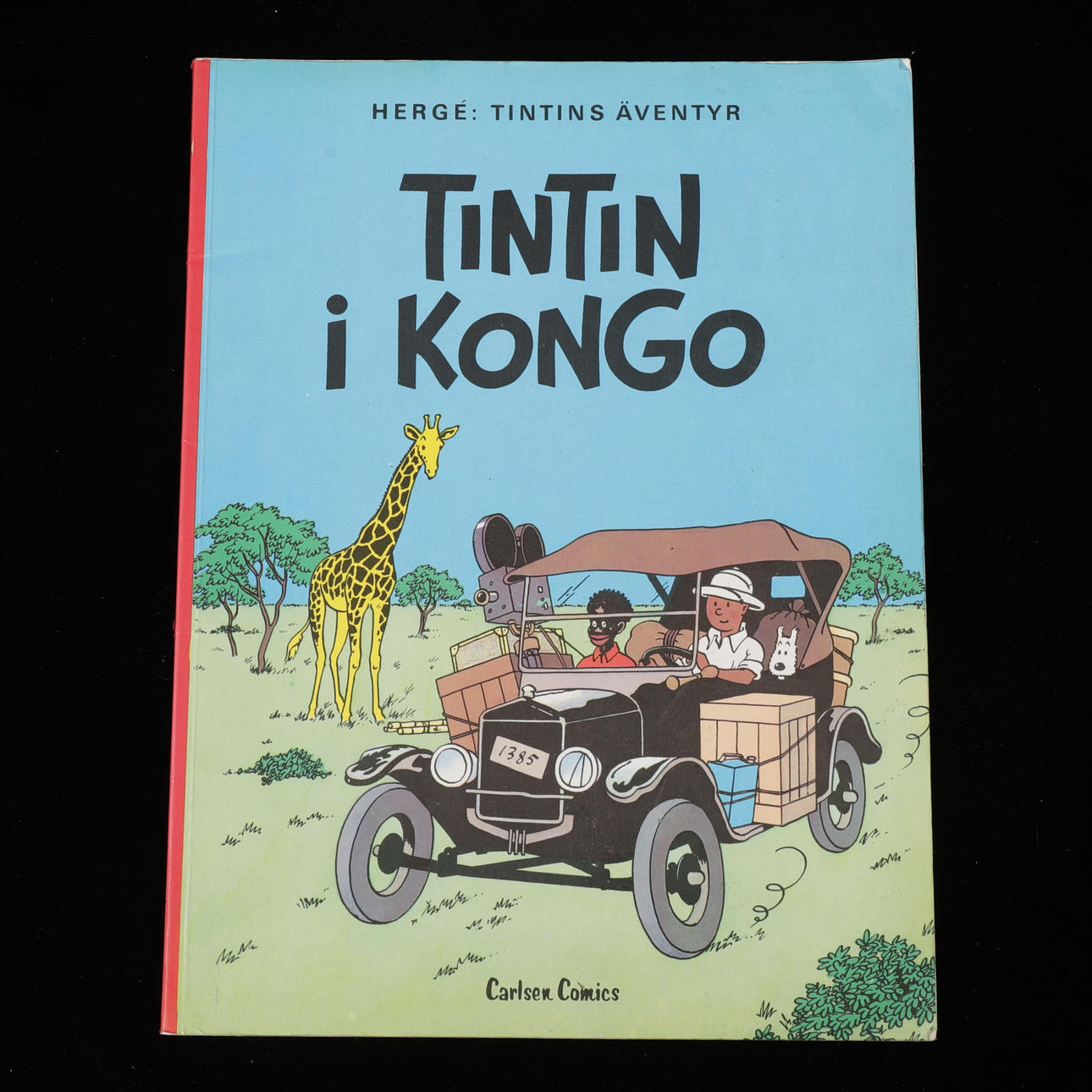 TINTIN IN THE CONGO, 1st edition, 1978.