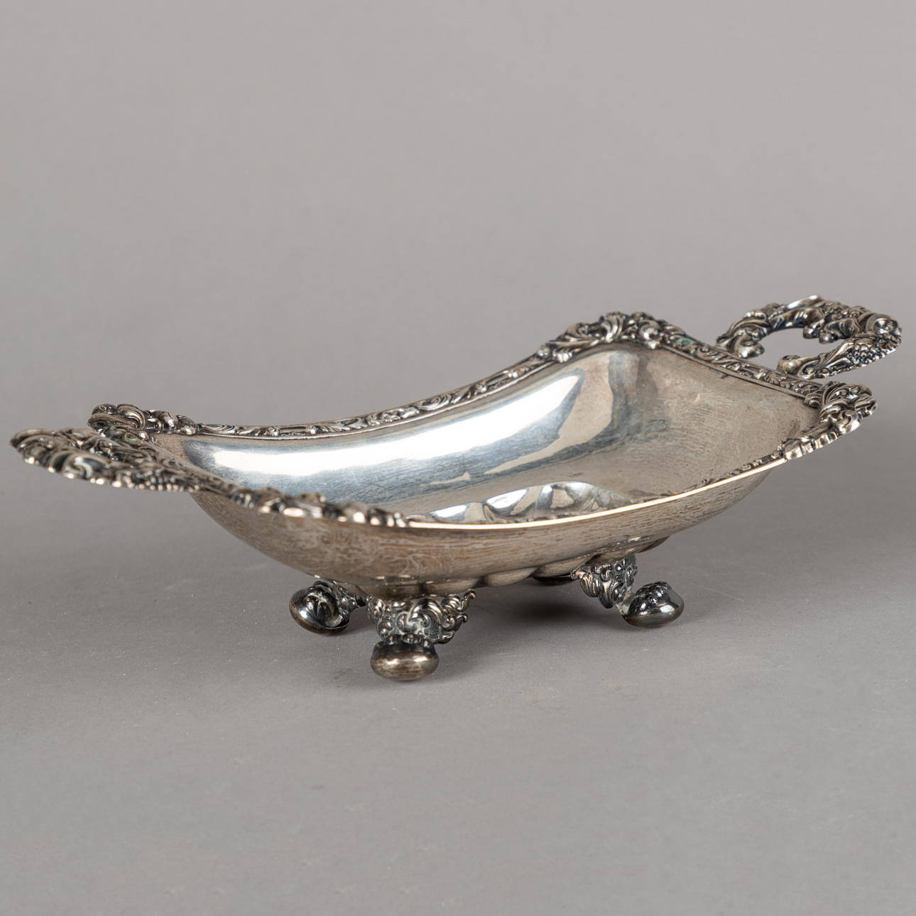 Biedermeier-Schale, Hamburg, 1830/40.