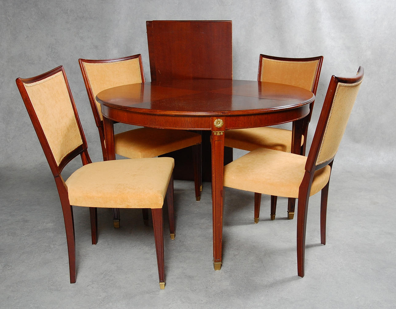 MATSALSMÖBEL, 5 delar, gustavianskstil, 1900-tal.