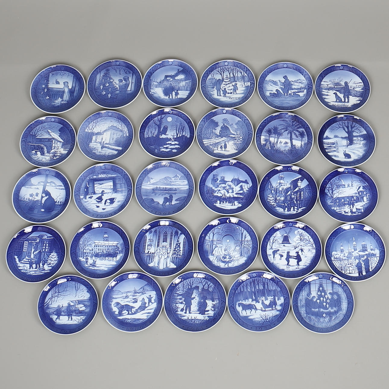 PARTI SAMLARTALLRIKAR. 29 st. Royal Copenhagen.