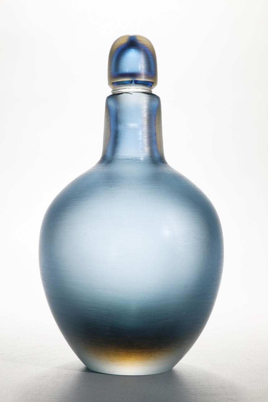 VENINI. Murano Flakon Inciso (12-140).