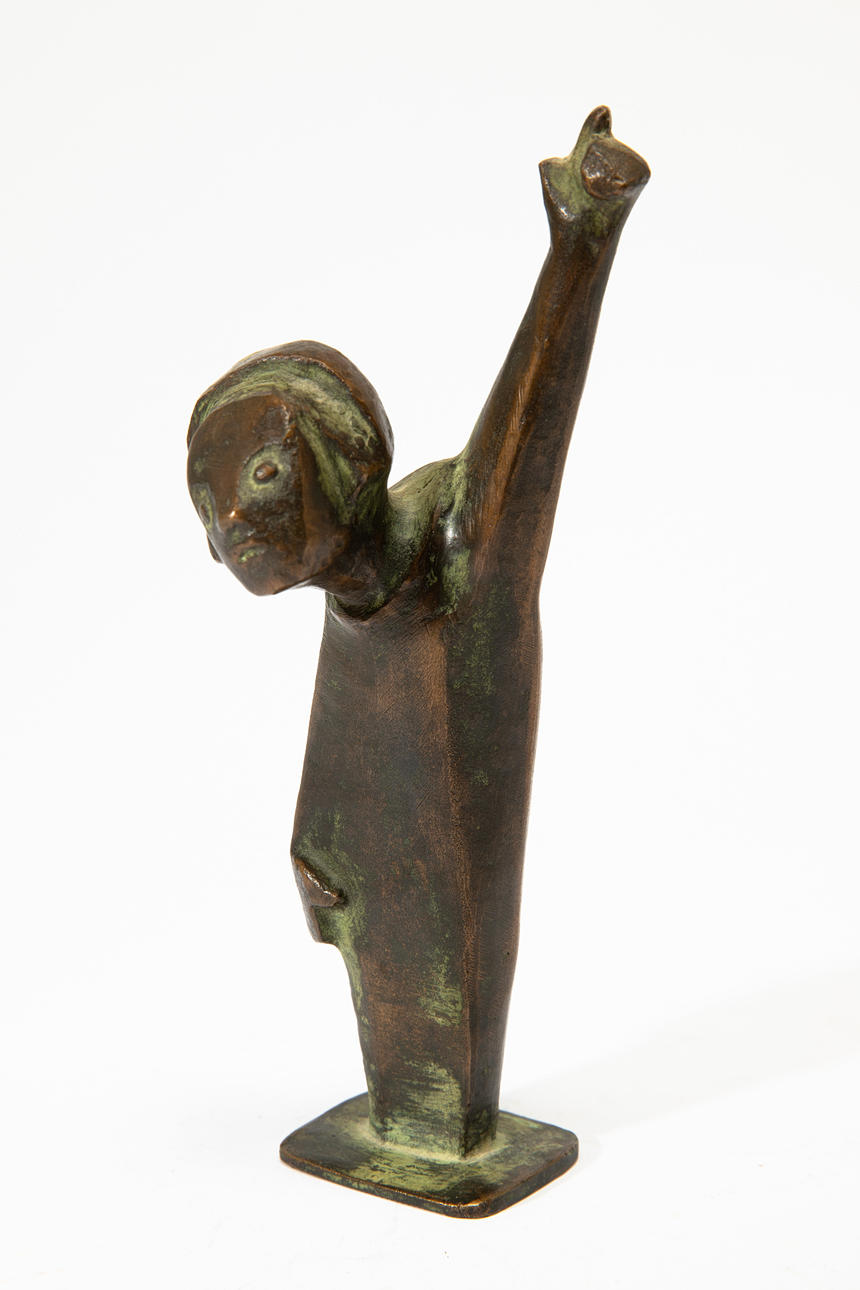 KURT LEHMANN. Skulptur Bronze (12-427).