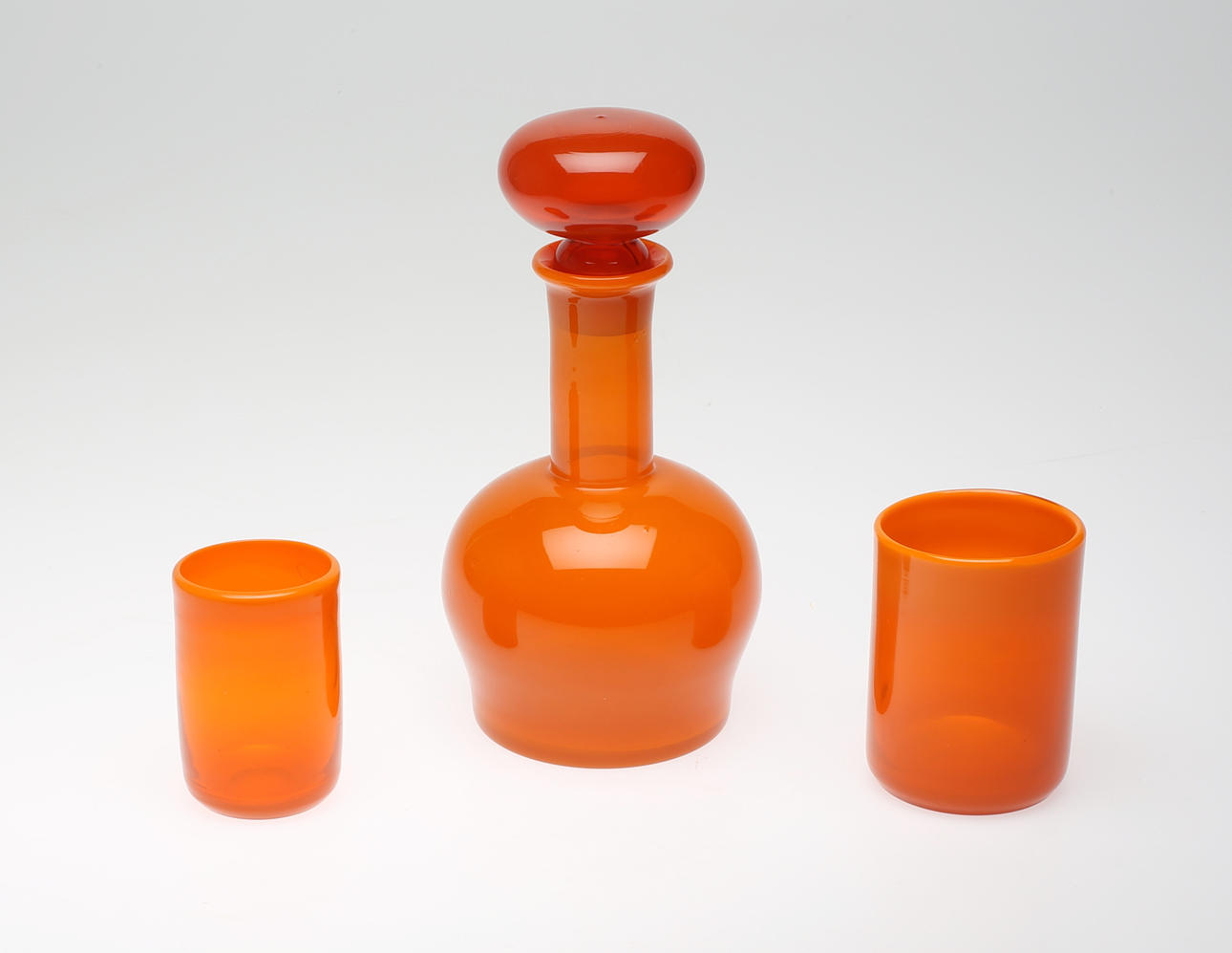 ERIK HÖGLUND. Glas, 3 delar, Boda.