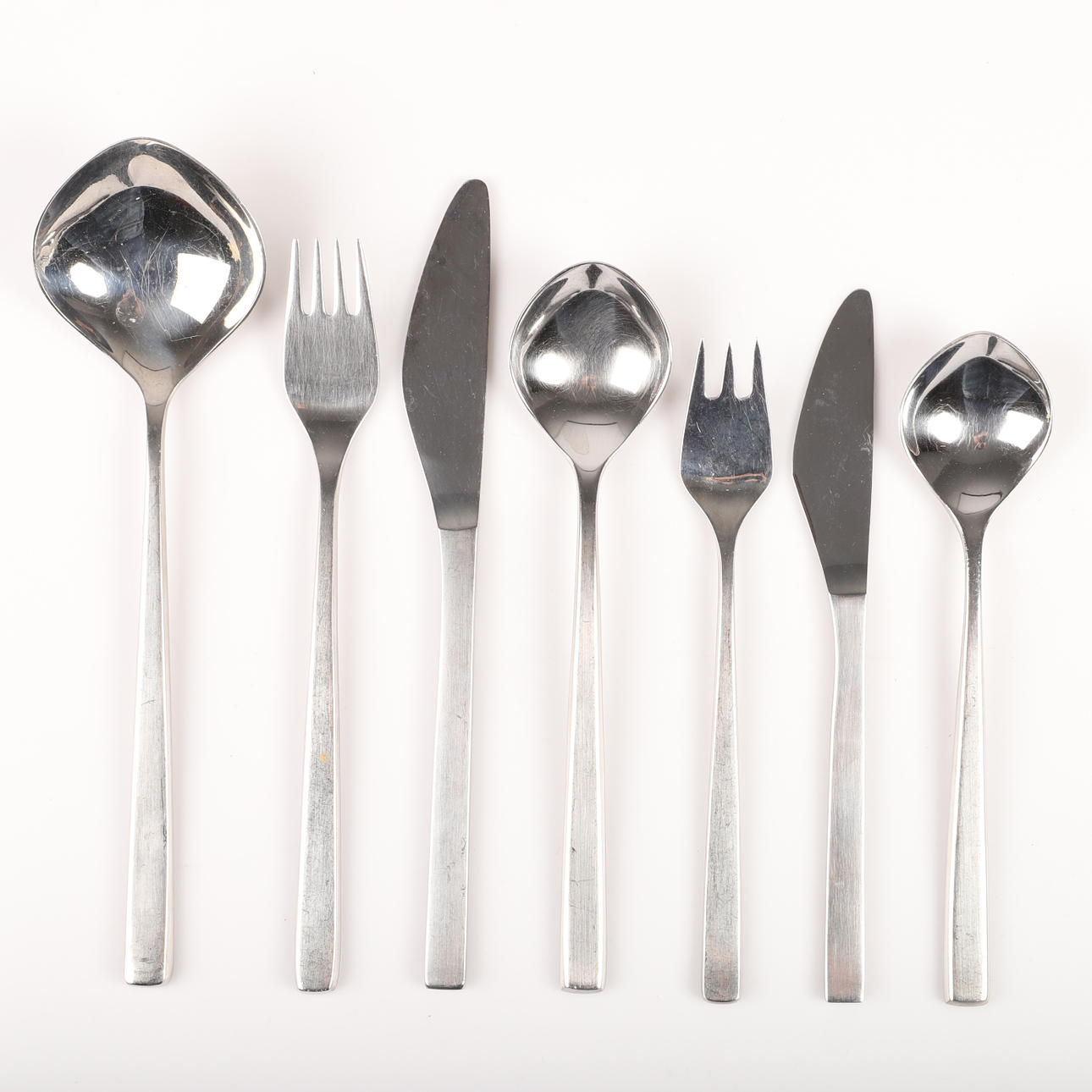 TIAS ECKHOFF. Bestik, 41 stk "Fuga", Lundtofte, Danmark.