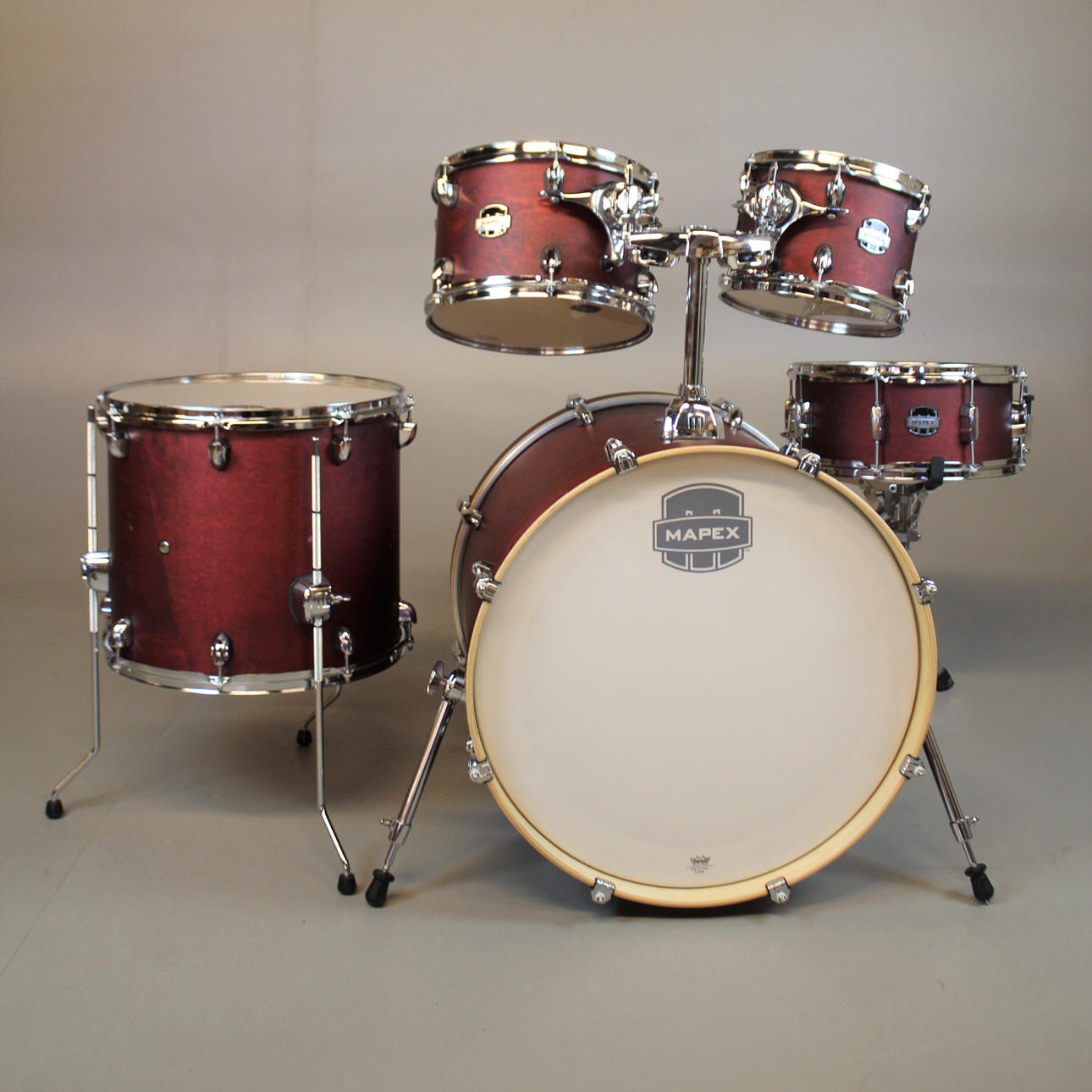 SET DE TAMBORES, "Mapex" Remo.