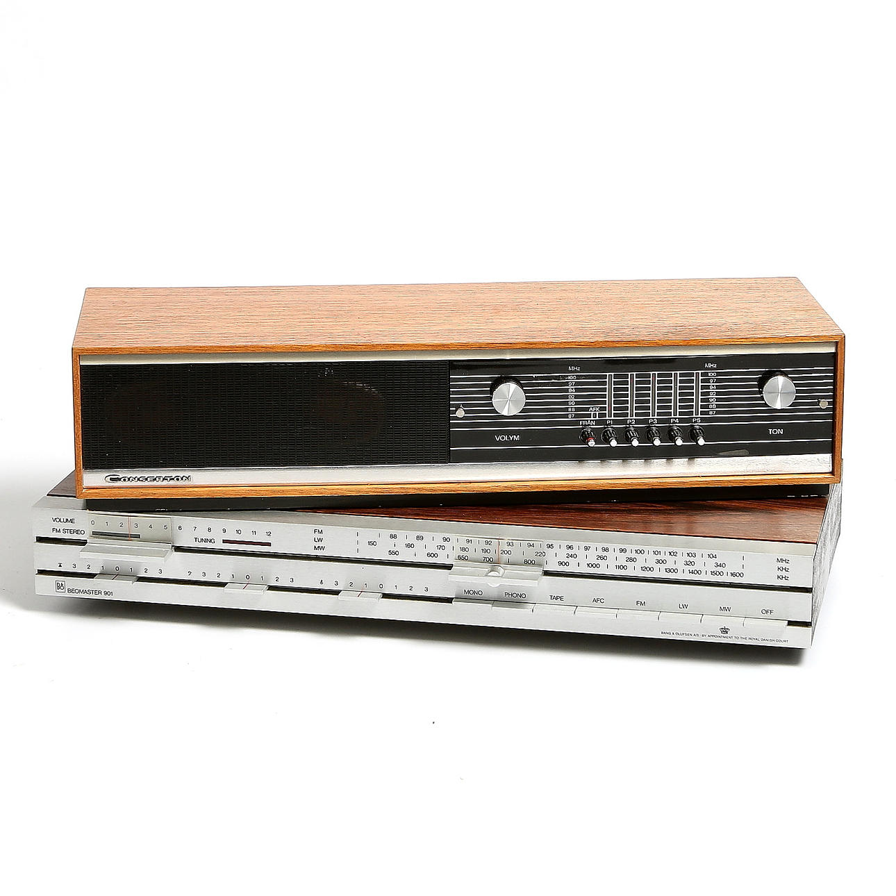 FÖRSTÄRKARE samt RADIO, Bang Olufsen Beomaster 901. Conserton.