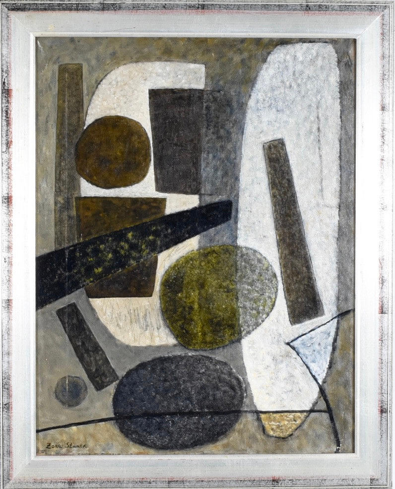 ZORA STAACK. oil on canvas.