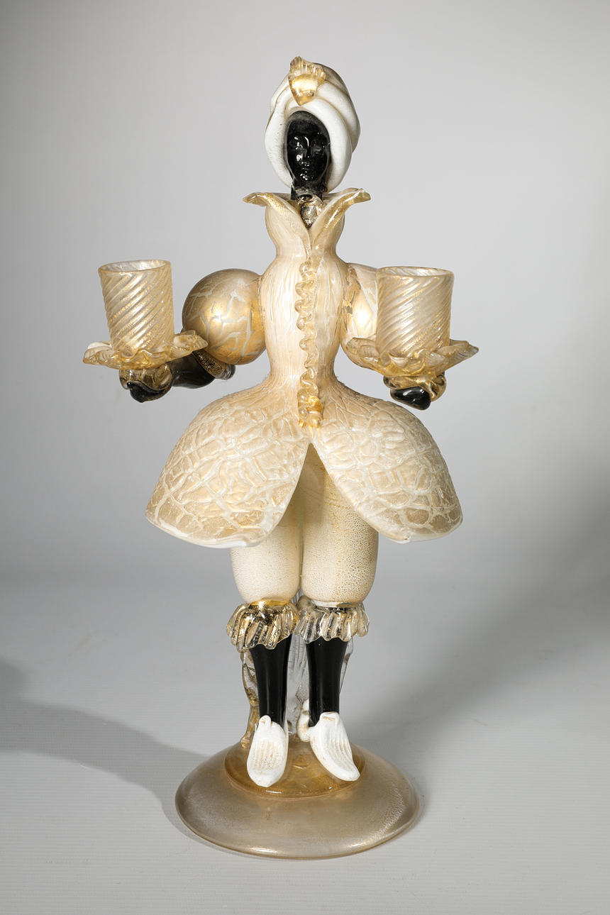 Glas Kandelaber, Murano (4-12).