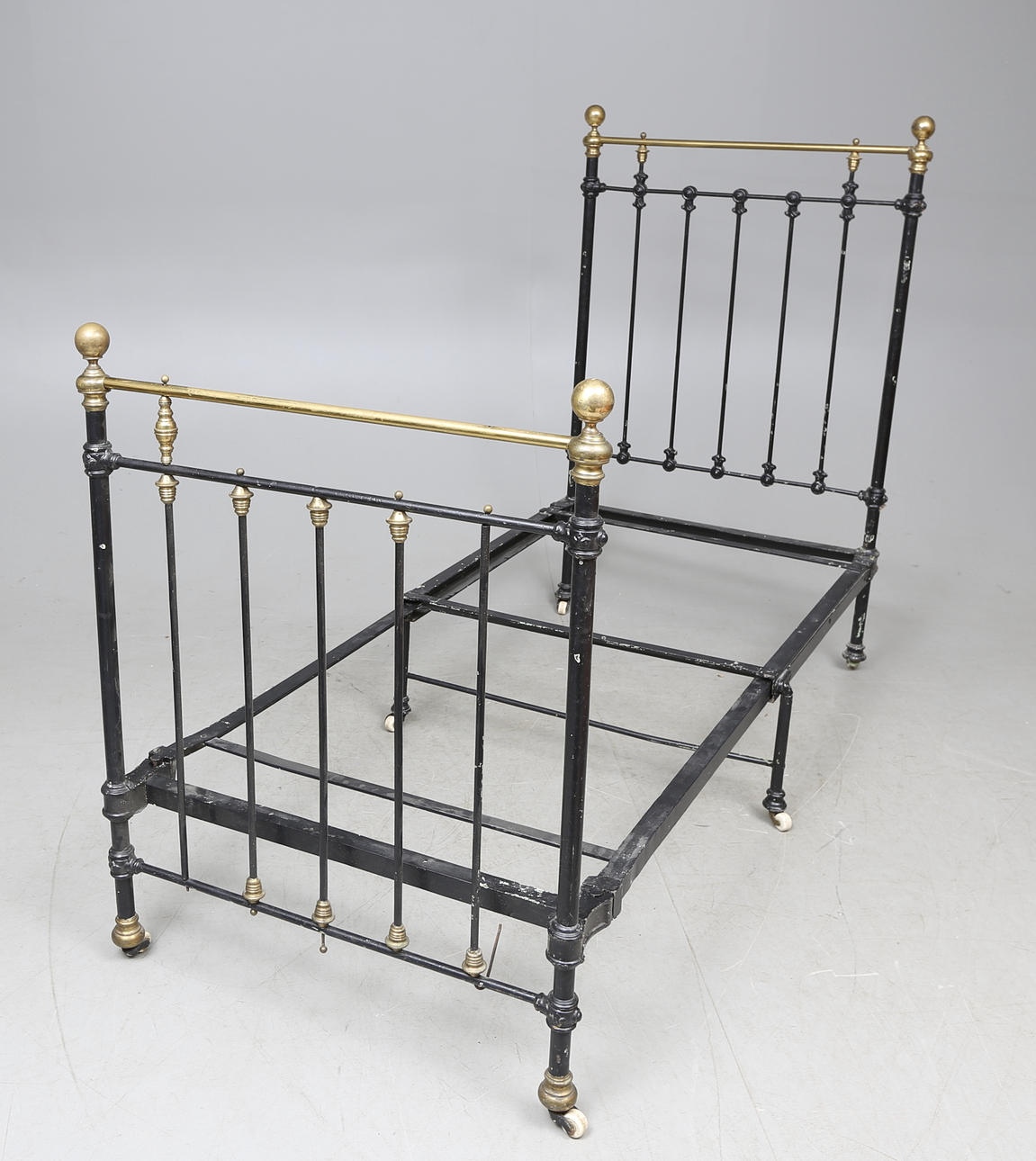 JÄRNSÄNG, proveniens Börstorp slott, 1800/1900-tal.