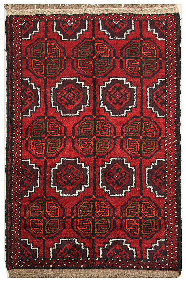 MATTA, orientalisk, handknuten, persisk Shiraz, cirka 167 x 101 cm.