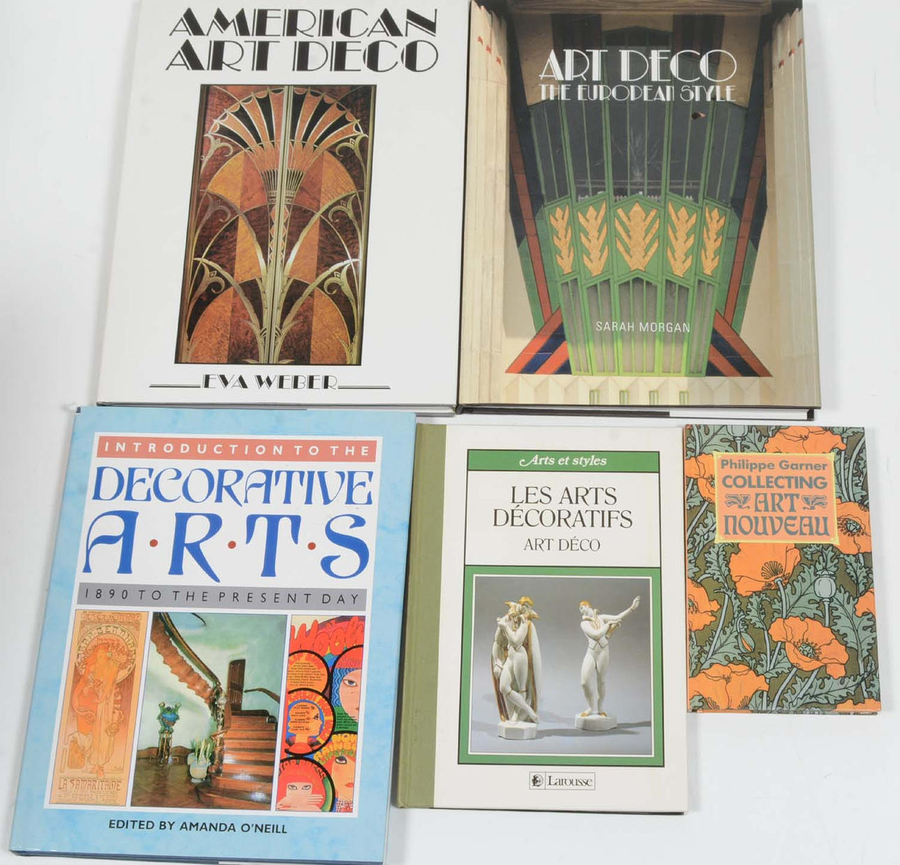Libros sobre Art Déco. 9 volúmenes.