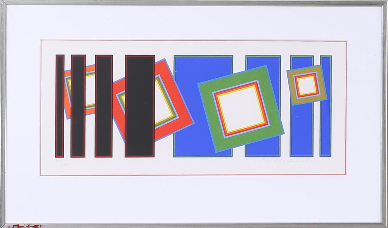 PETER FREUDENTHAL. Grafiskt blad, 112/150, sign, Peter freudenthal, 1984.