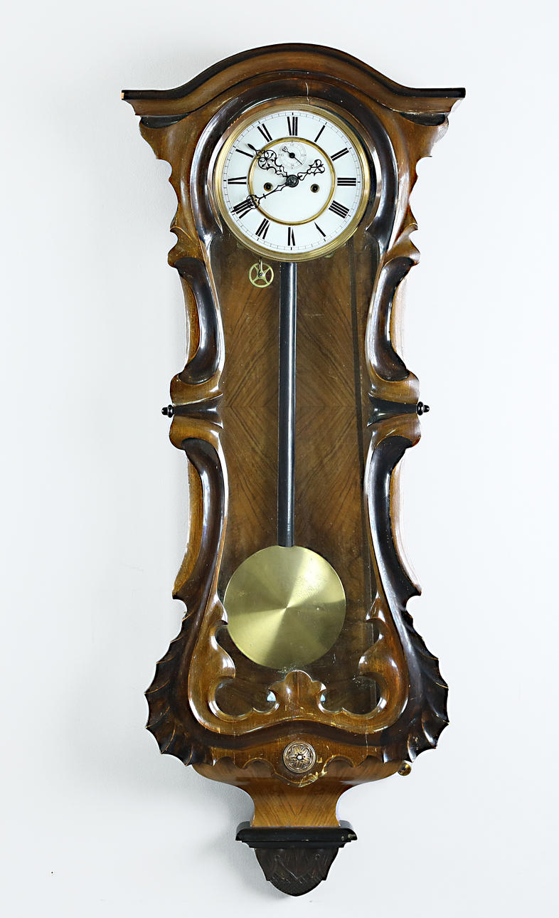 WANDUHR, "Wiener Regulator", Ende 19. Jahrhundert.
