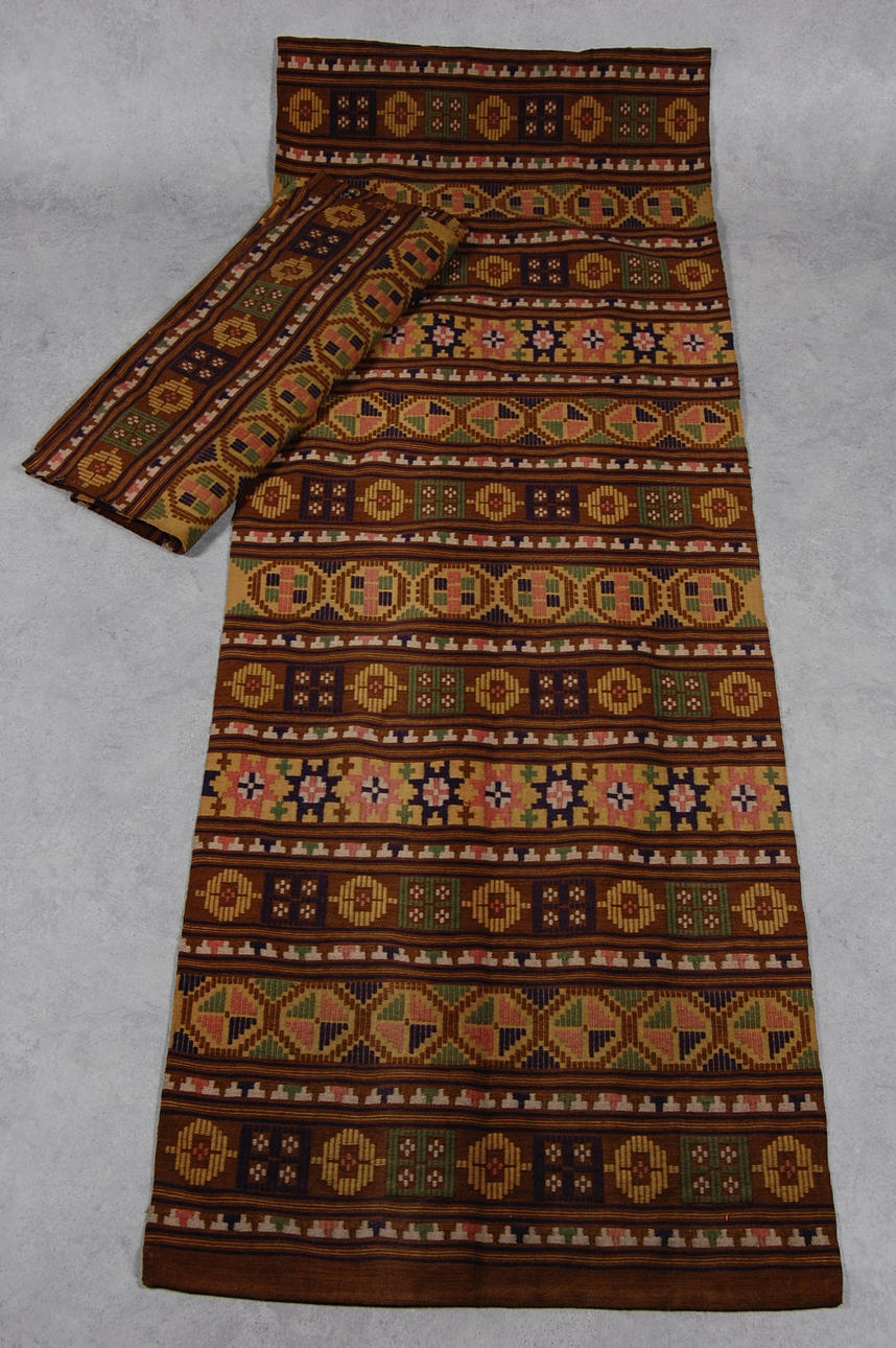 DRAPERIER, 1par, röllakan, dukagång, 1900-tal.