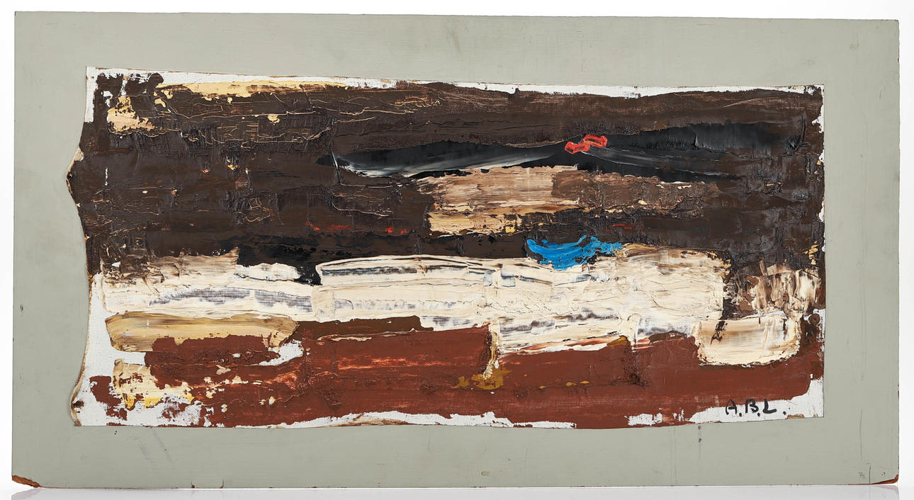 ANDERS BRUNO LILJEFORS. Composition, oil on canvas, signed.