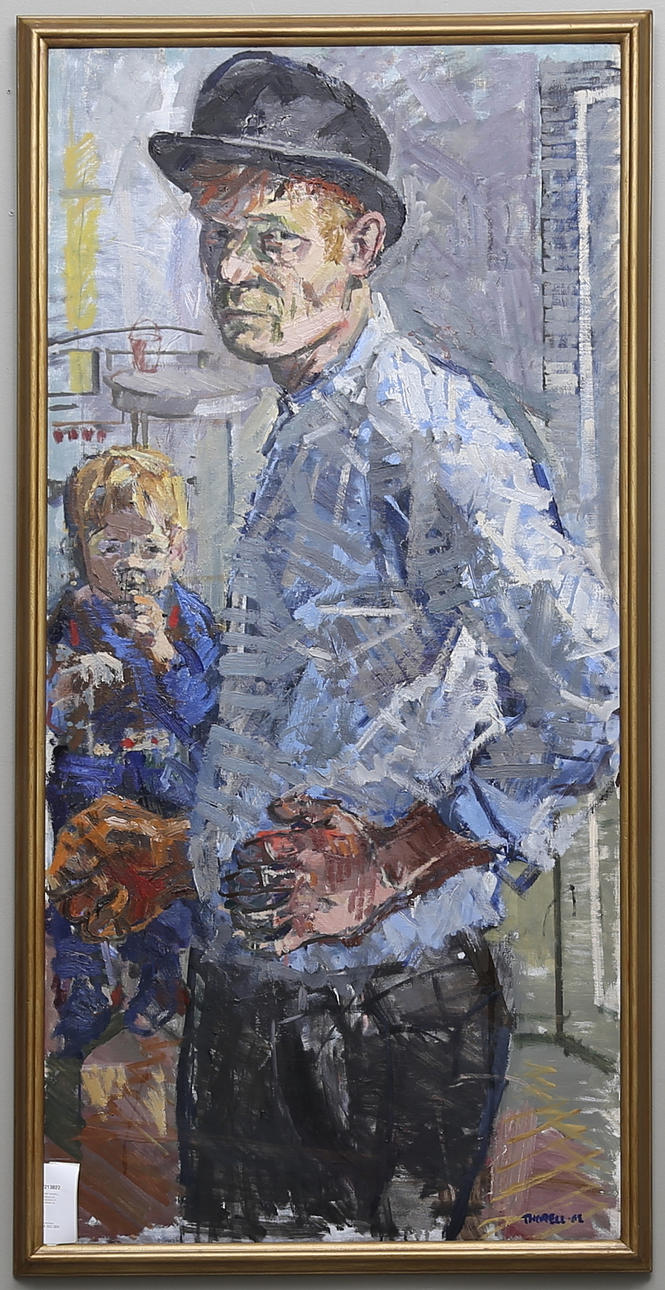 PÄR THORELL. Olja på duk, signerad och daterad.