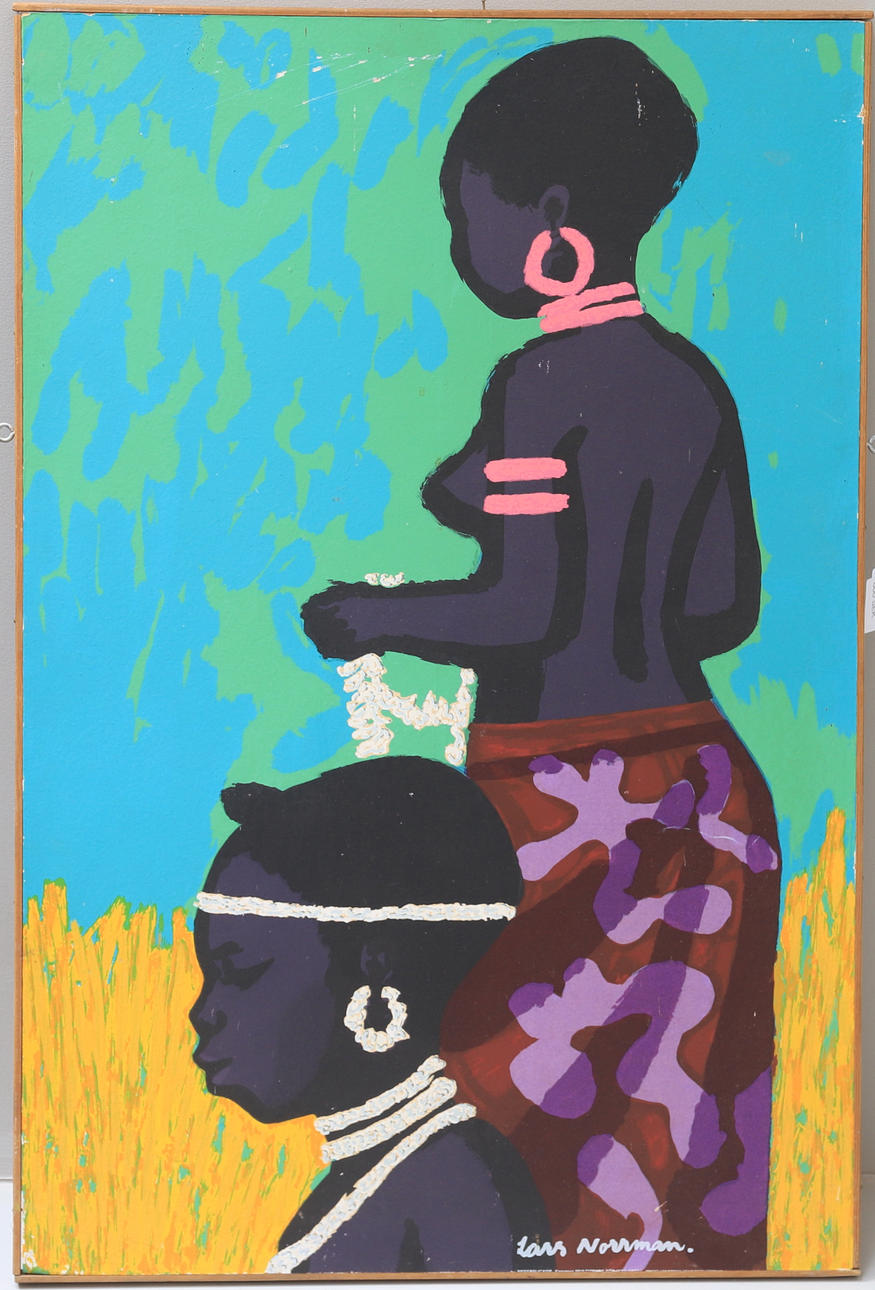 LARS NORMAN. Multiimpresión para IKEA 1971.