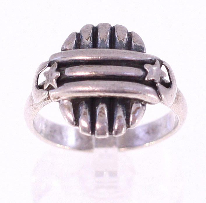 RING, silver, Turkey, 1970s/1980s.