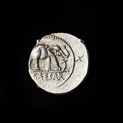 ROOMAAN HOPEAKOLIKKO, Julius Caesar. 48-47 eaa.