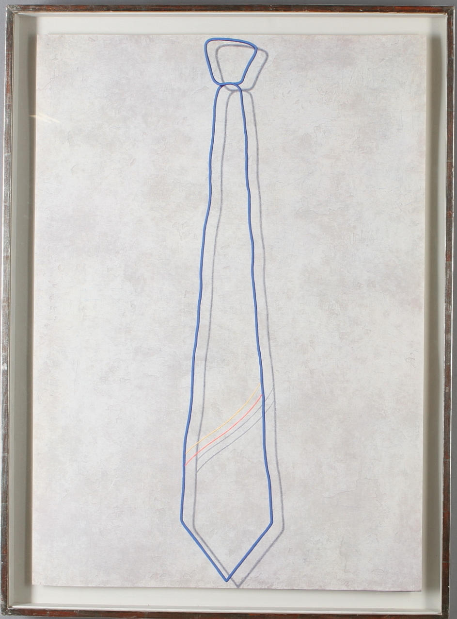 JOHANNES OLSSON. Komposition med slips, signerad och numrerad 101/150.