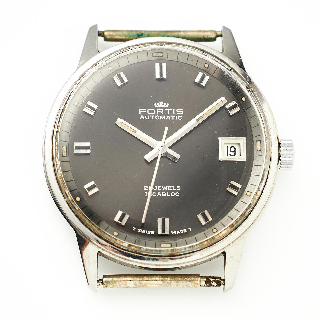FORTIS, wristwatch, steel.