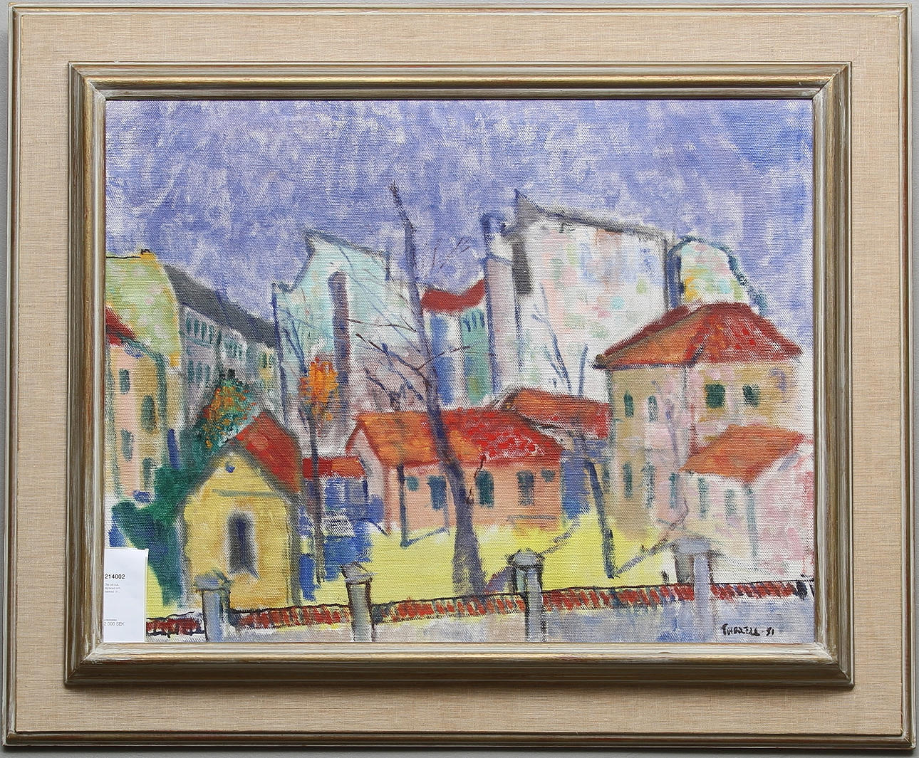 PÄR THORELL. Olja på duk, signerad och daterad -51.