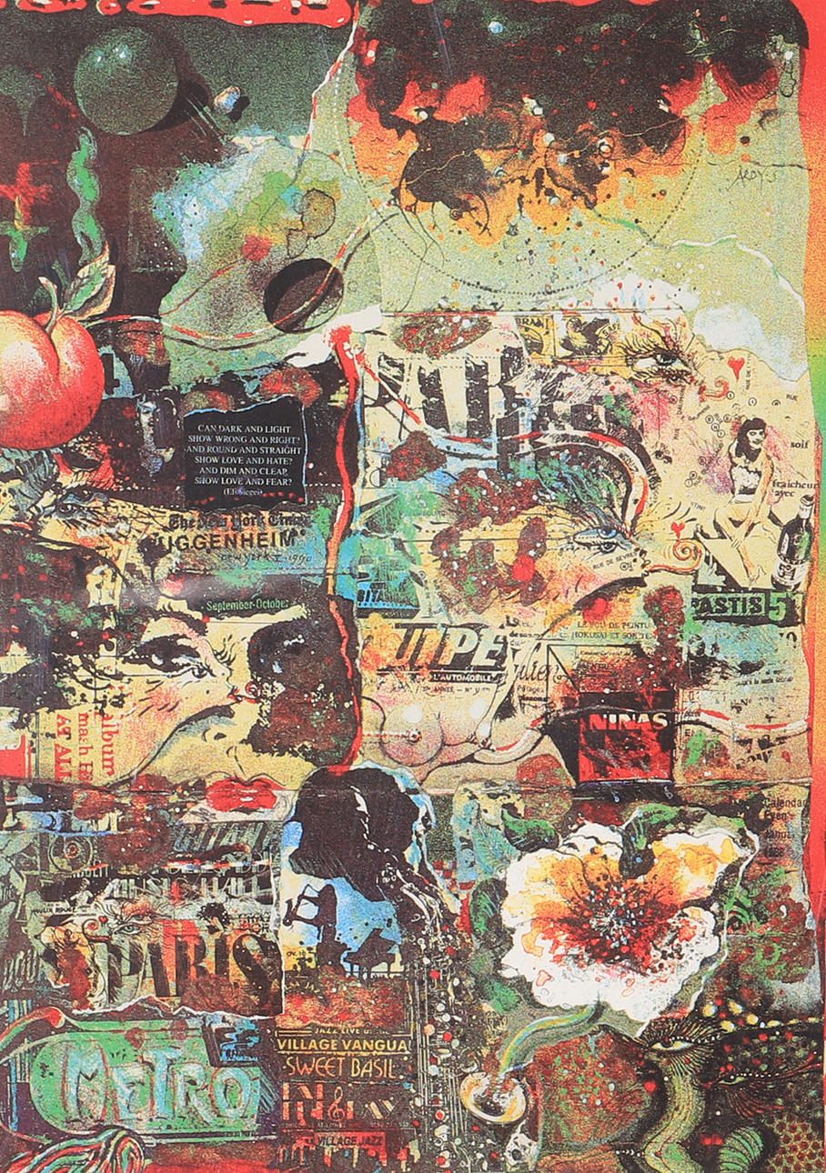 ARDY STRÜWER. Affisch, osignerad.