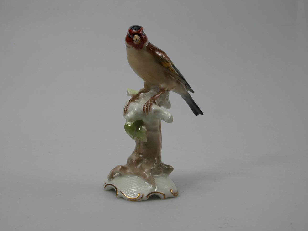 FIGURIN, porslin, Fågel, Lorentz Hutschenreuther.