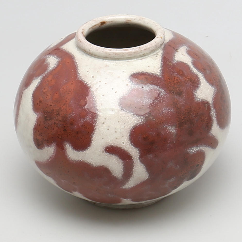 EDGAR BÖCKMAN. Vas i stengods. Höganäs. 1915–26. Signerad.