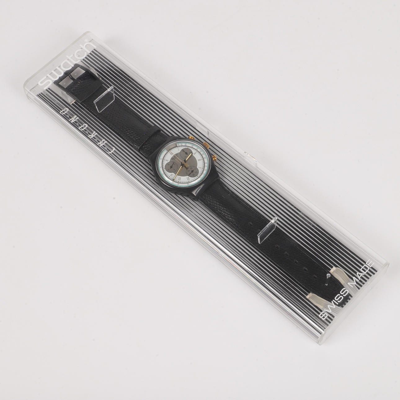 WRISTWATCH, "Colossal", chronograph, Swatch, early 1990s.