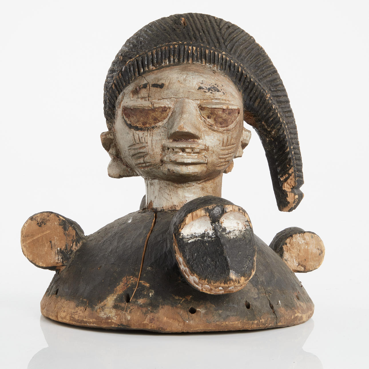 AFRICAN MASK, Yoruba, Nigeria.
