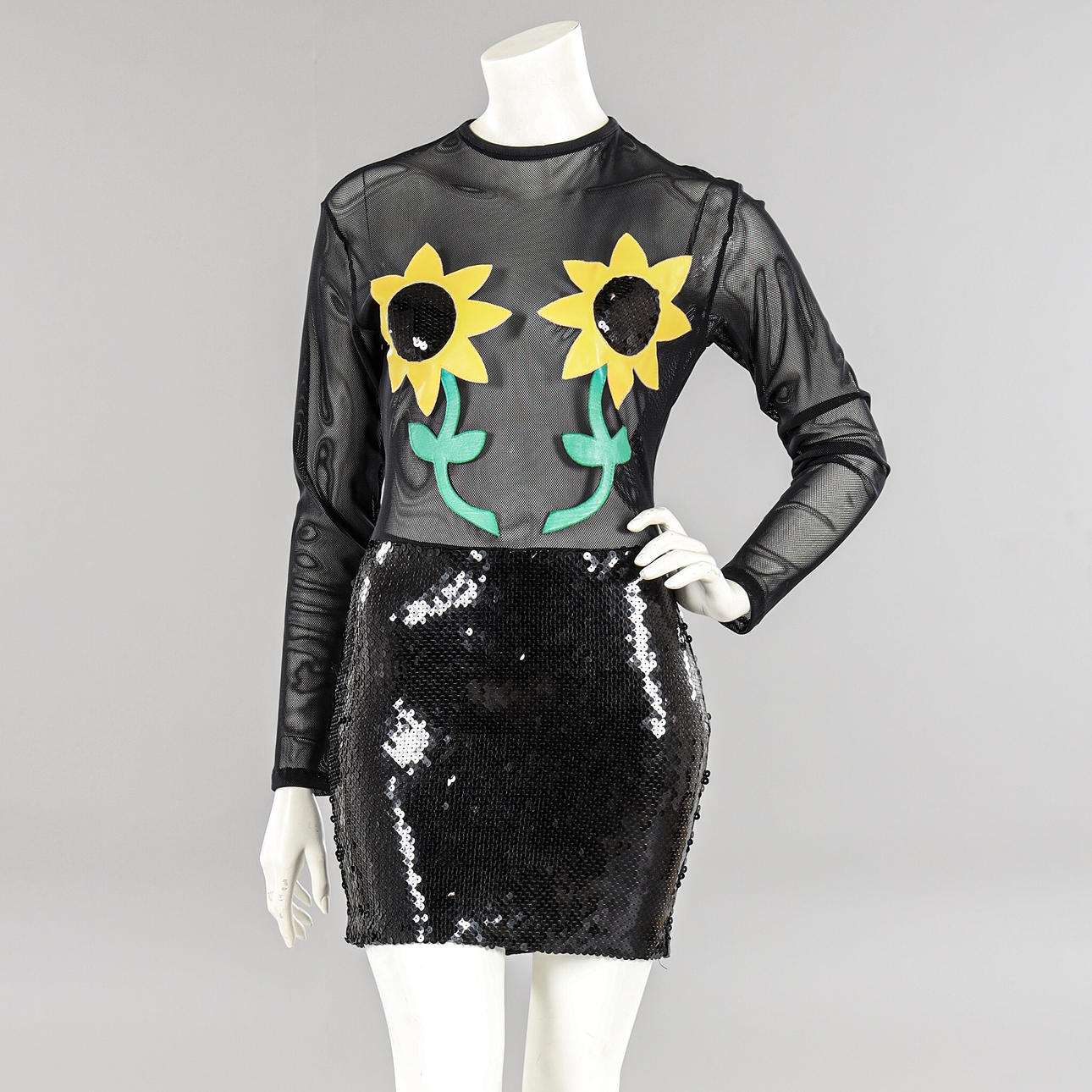 VAN BUREN, minidress, 1990s, size M.