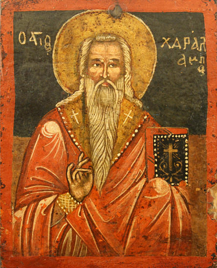 ICON, Grekland, ”St. Charalambos”, 1800-talets början.