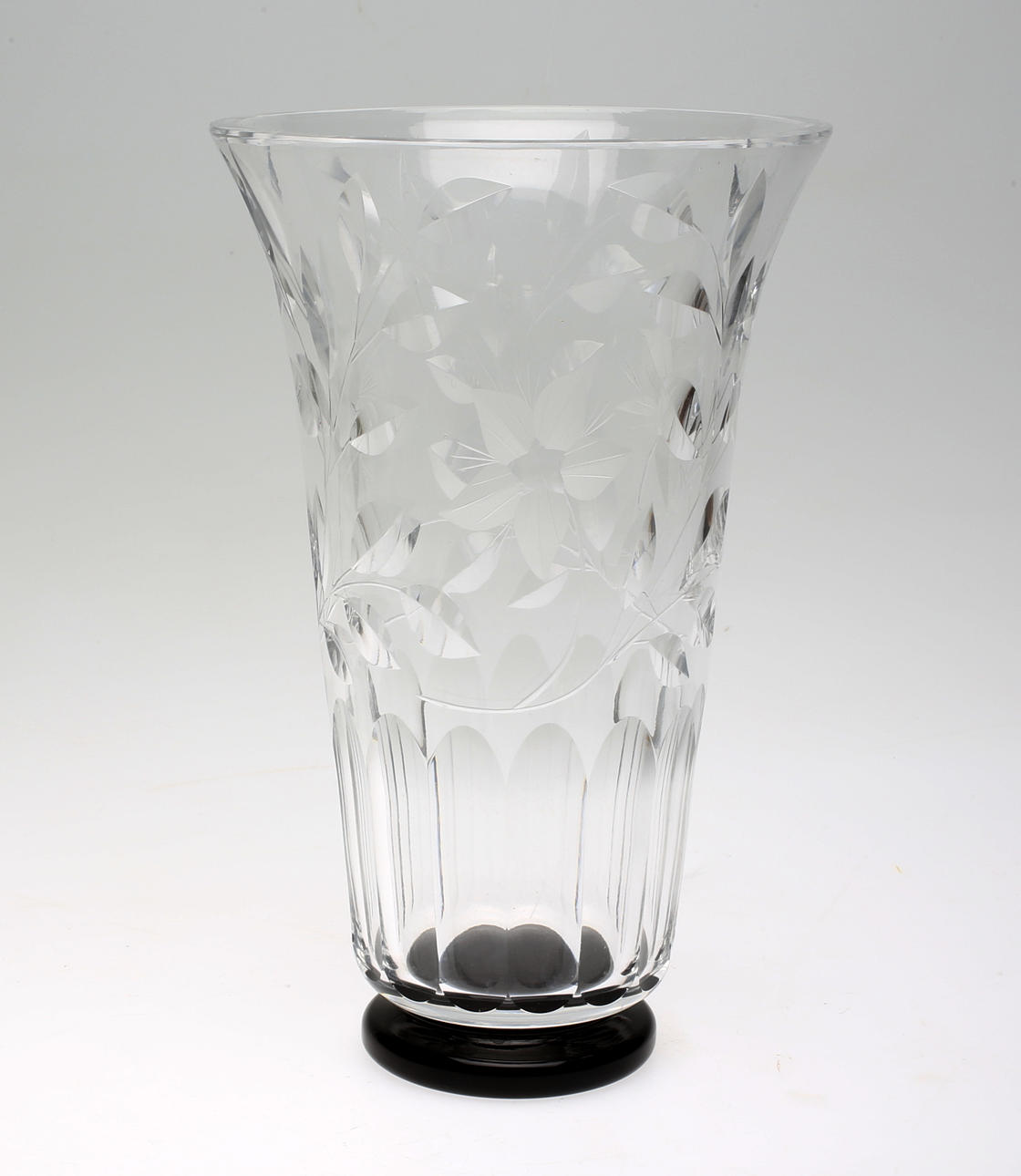 SIMON GATE. Glasvas, Orrefors, 1930/40-tal.