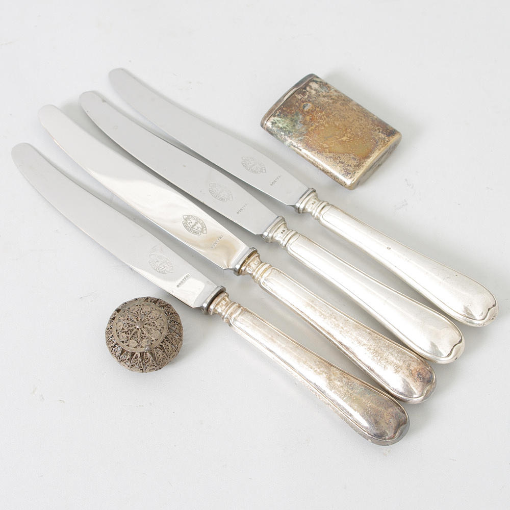 DOSOR SAMT MATKNIVAR, silver.